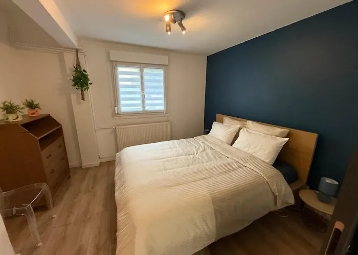 Cosy Dans Maison A Neudorf Proche Centre Avec Terrasse Apartmán